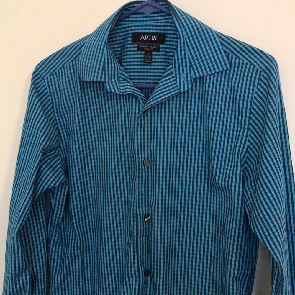 Men’s APT. 9 Slim Fit Button Down Shirt 👔